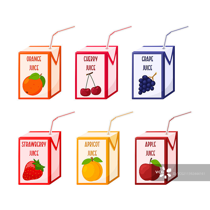 纸箱装果汁合集图片素材