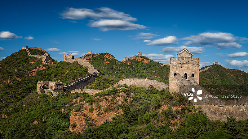 金山岭长城图片素材