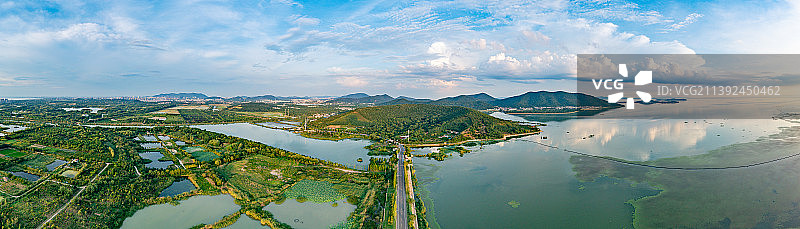 苏州高新区及吴中区太湖边风光图片素材