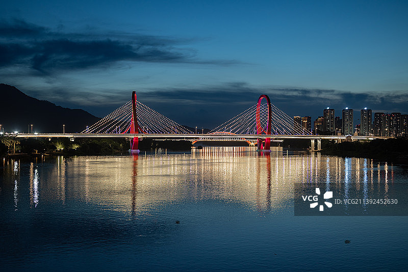 漳州芝山大桥图片素材