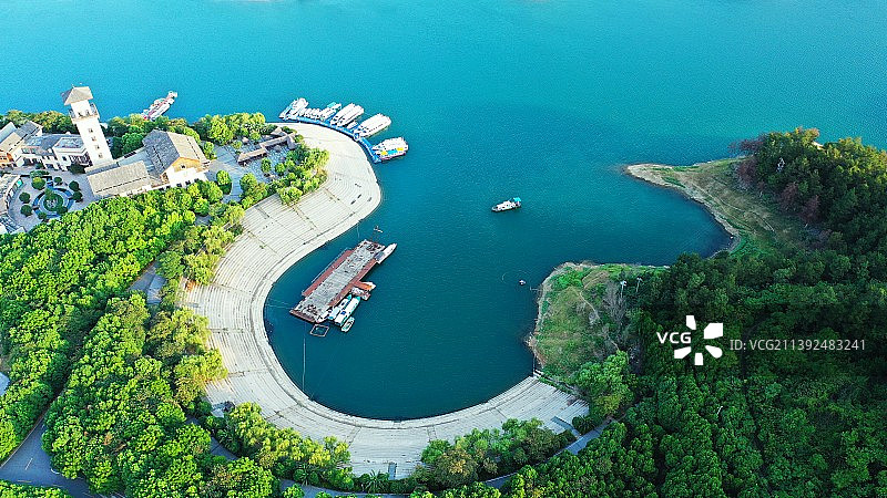 湖北丹江口:卧龙图片素材