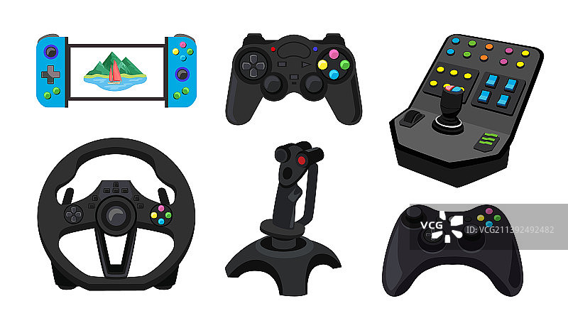 各种电子游戏机图片素材