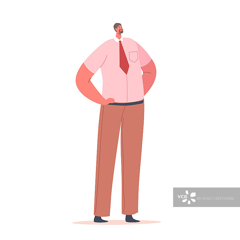 身穿正装的男性商务人士图片素材