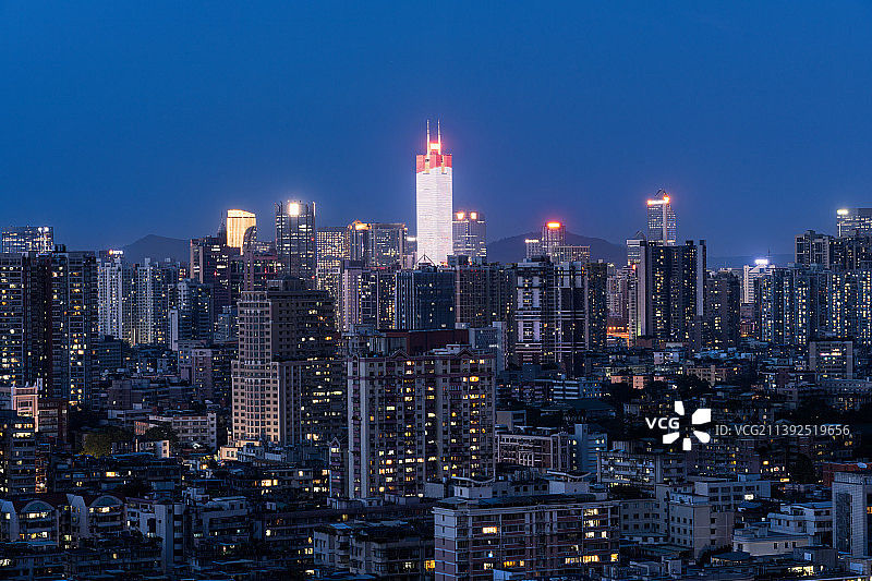 广州，中信广场，居民区图片素材