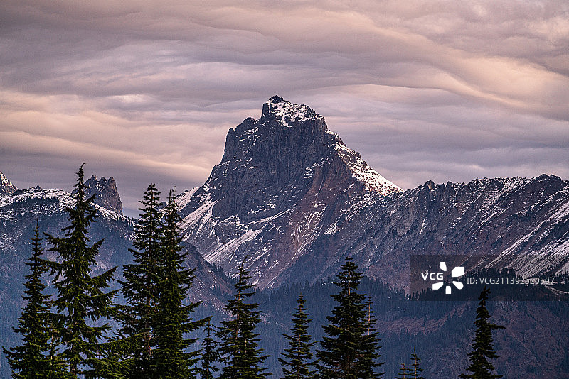 美国贝克尔山图片素材