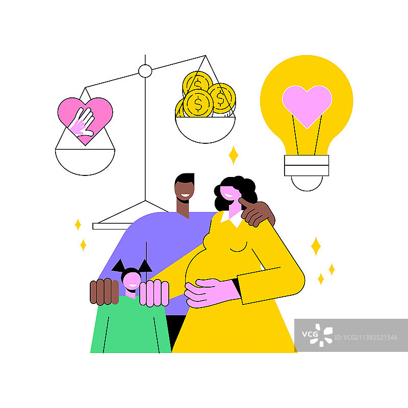 公共道德抽象概念图片素材