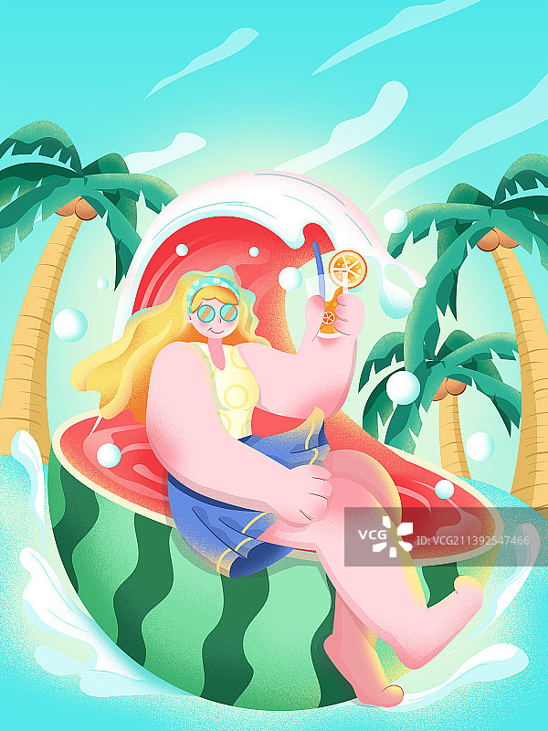 夏日西瓜图片素材