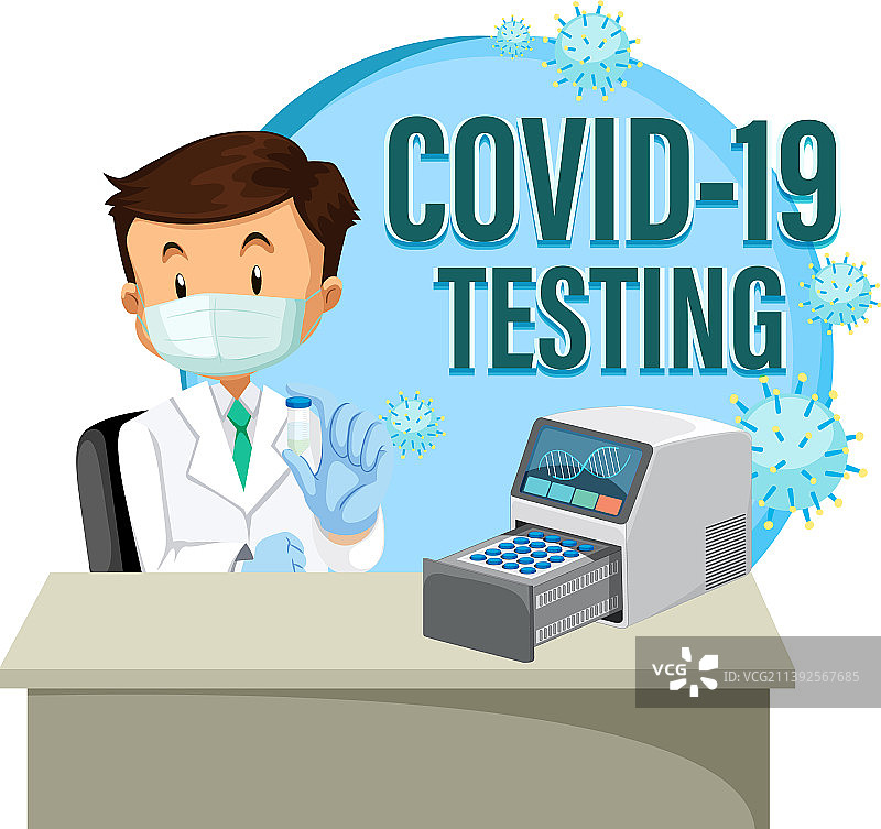 COVID-19 抗原检测试剂盒图片素材