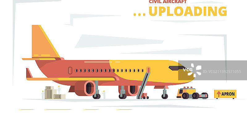 货运飞机起飞民用航空技术图片素材