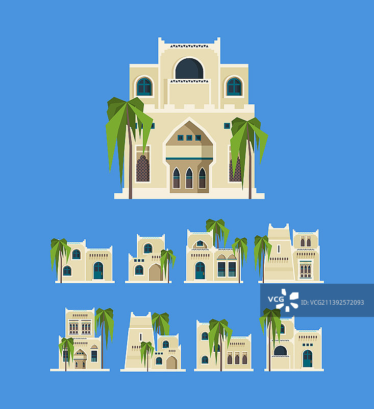 埃及古老建筑沙漠风光图片素材