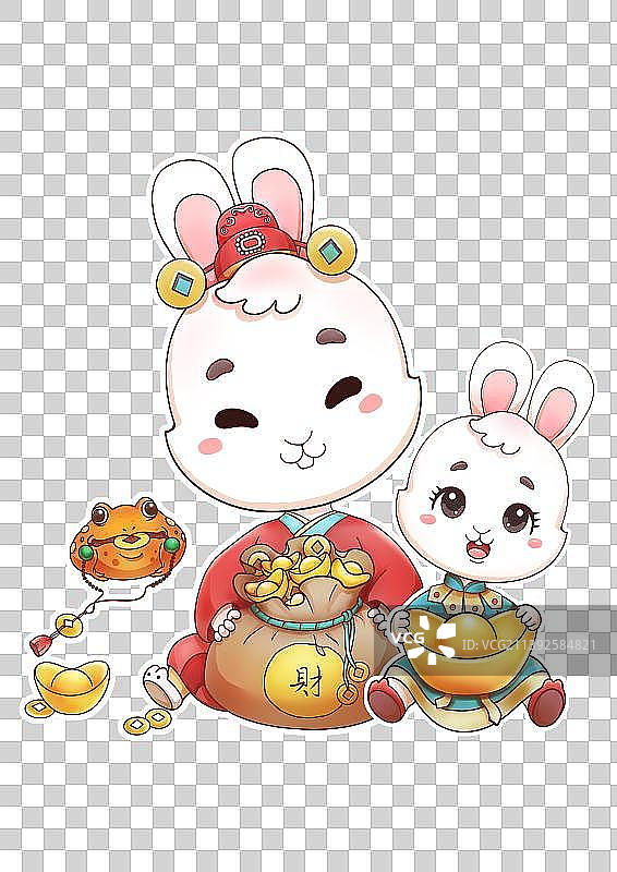 兔年6图片素材
