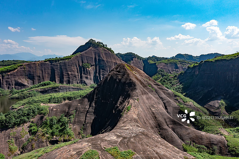 航拍湖南郴州高椅岭景区图片素材