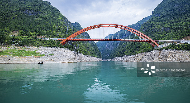 中华奇观5A级景区重庆小三峡风光图片素材
