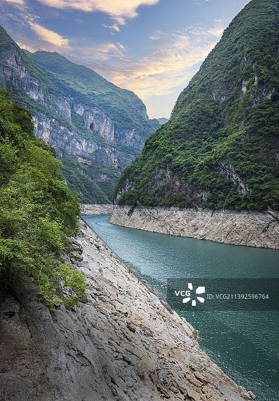 中华奇观5A级景区重庆小三峡风光图片素材