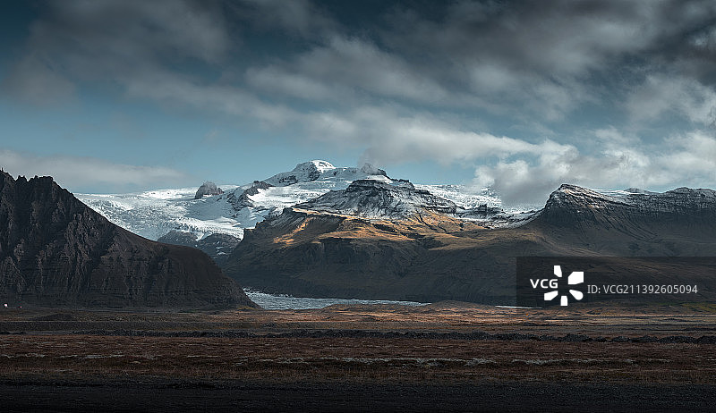 Vatnajokull Park 瓦特纳冰川国家公园图片素材