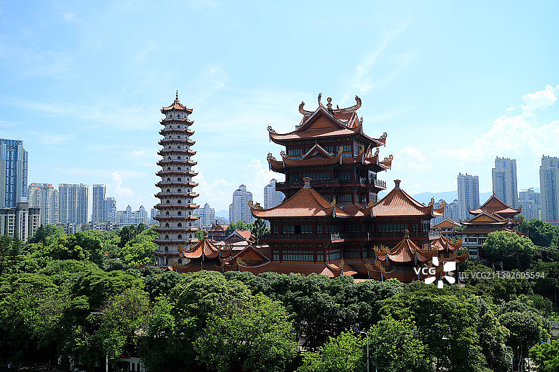 福建 福州 西禅古寺图片素材