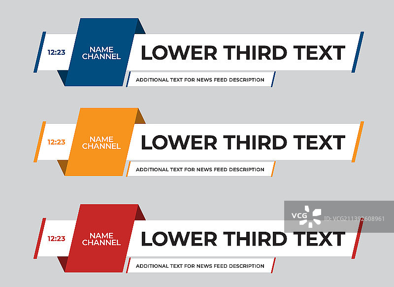 屏幕下方标题栏合集图片素材