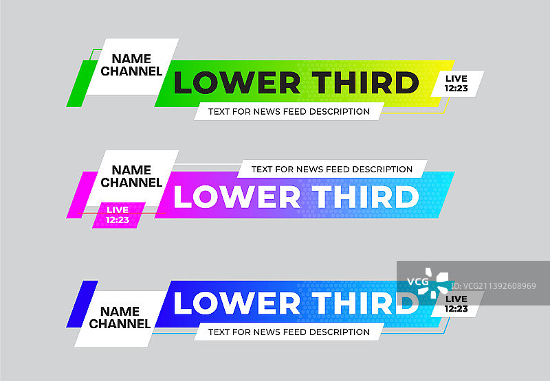 屏幕底部标题栏图片素材