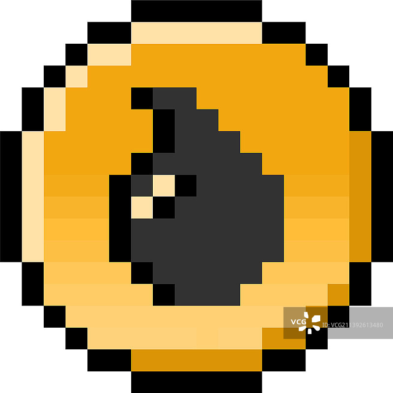 像素油币 - 孤立图片素材