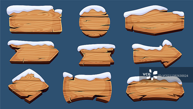 冬季木质标牌banner图片素材