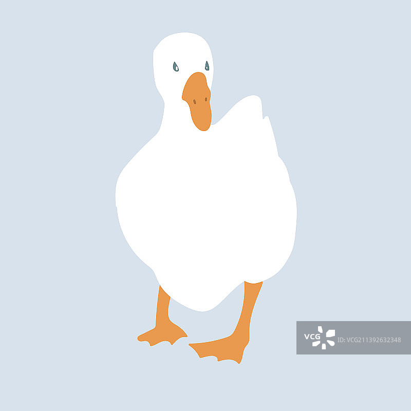 卡通鹅图片素材
