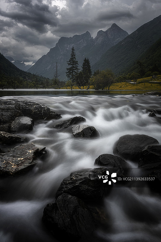 双桥沟图片素材