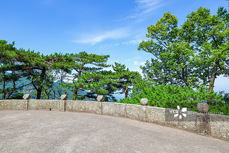 九江市庐山文殊台观景台图片素材