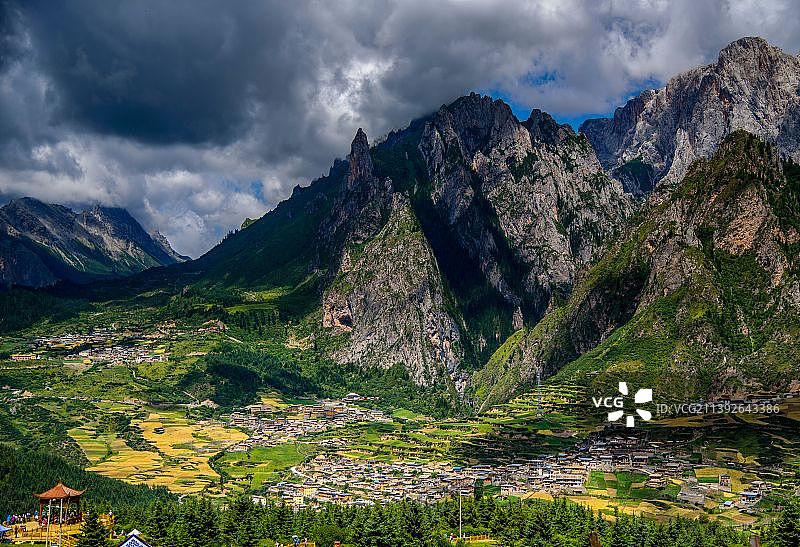 扎尕那图片素材