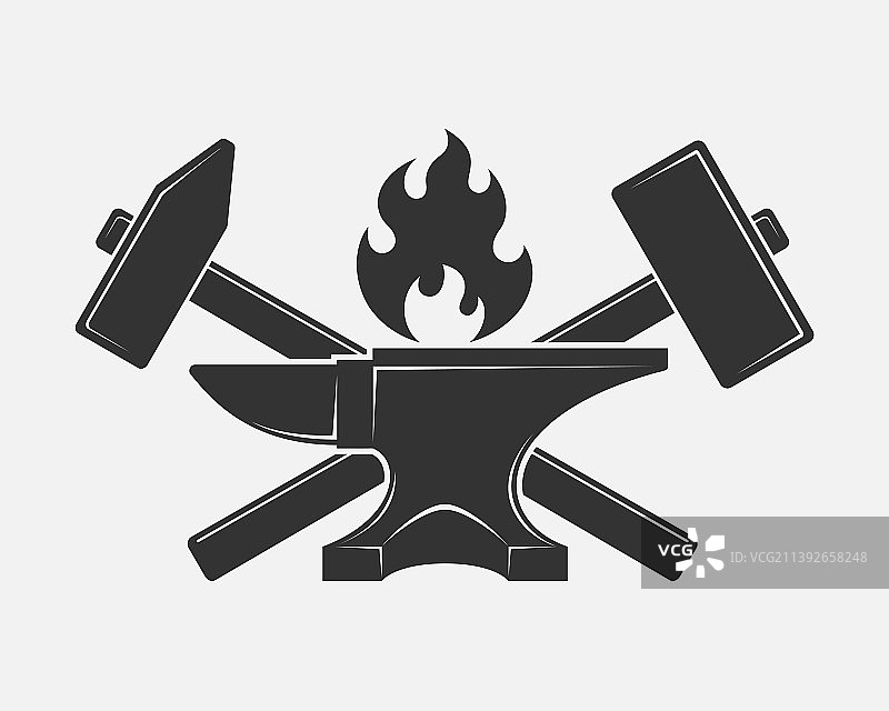 铁匠Logo图片素材