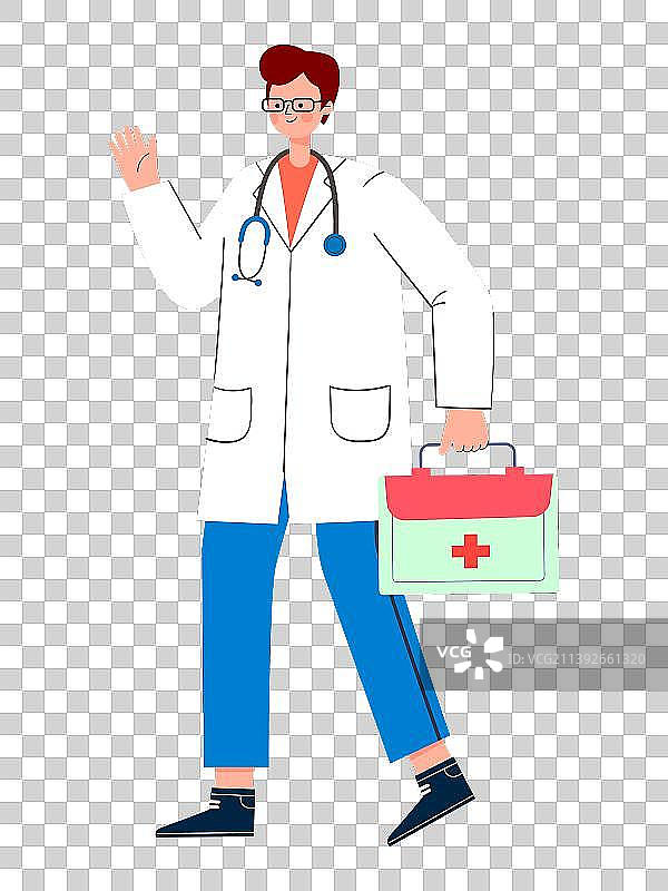 急救医生插画素材图片素材