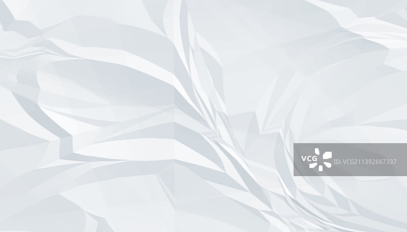 褶皱白色揉皱纸张纹理背景图片素材