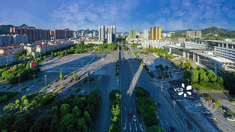 宜州区城市风光图片素材