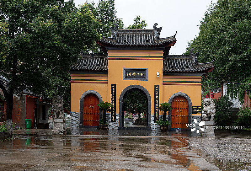 和县凤林禅寺图片素材