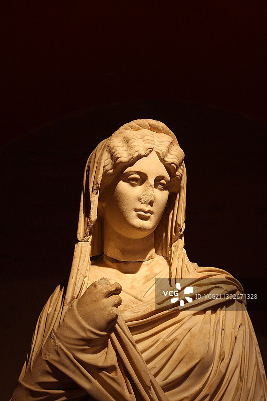 安塔利亚博物馆雕像图片素材