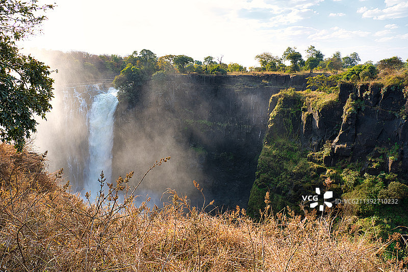津巴布韦维多利亚瀑布风景图片素材