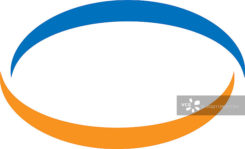 椭圆框架边框，椭圆banner标签图片素材