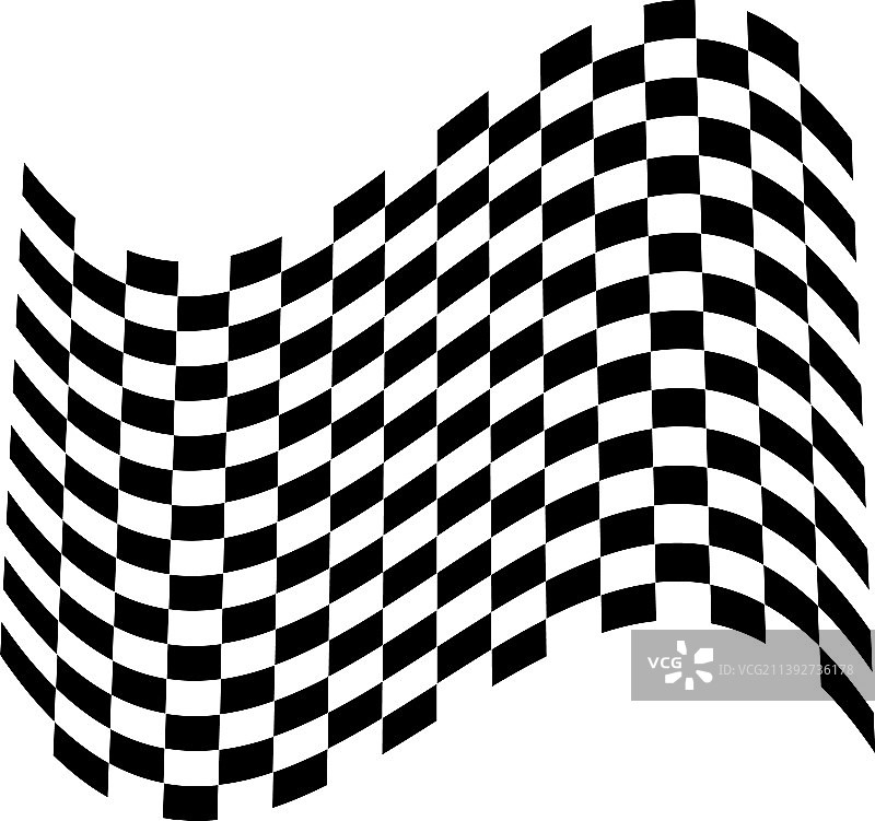 方格图案元素赛车图片素材
