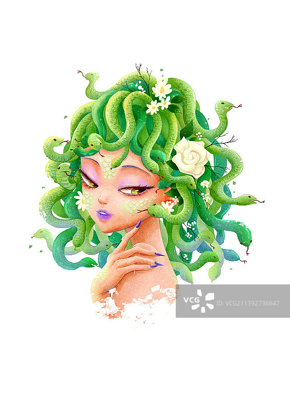 藏服小姑娘图片素材