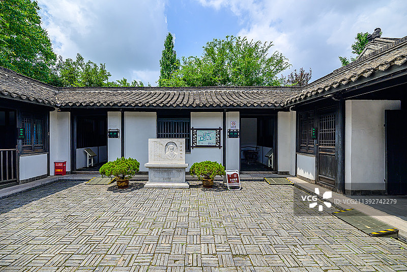 古代快递，江苏省扬州市高邮市-盂城驿，始建于明洪武八年，全国规模最大、保存最完好的古代驿站图片素材