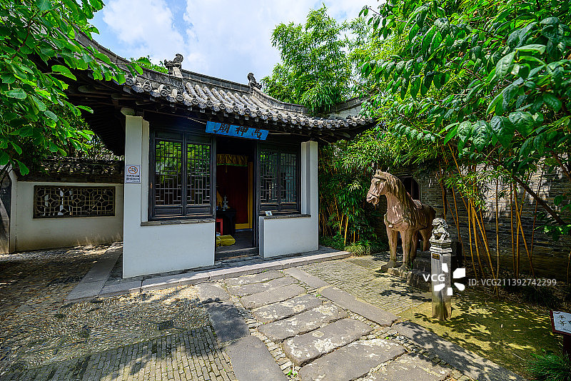 古代快递，江苏省扬州市高邮市-盂城驿，始建于明洪武八年，全国规模最大、保存最完好的古代驿站图片素材