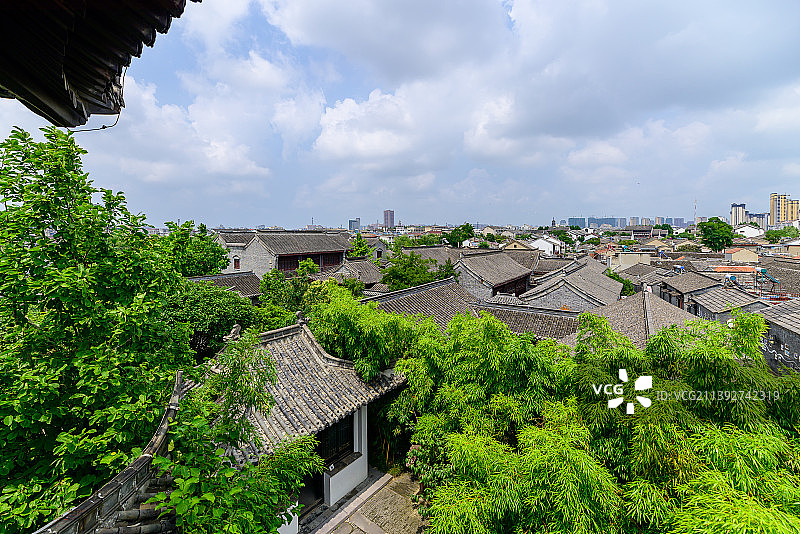 古代快递，江苏省扬州市高邮市-盂城驿，始建于明洪武八年，全国规模最大、保存最完好的古代驿站图片素材