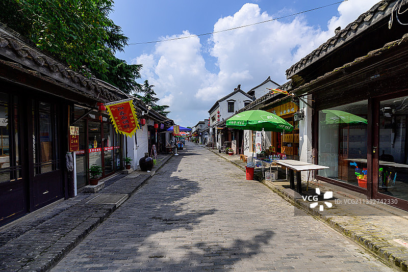 古代快递，江苏省扬州市高邮市-盂城驿，始建于明洪武八年，全国规模最大、保存最完好的古代驿站图片素材
