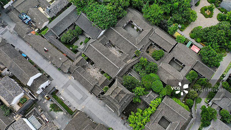 古代快递，江苏省扬州市高邮市-盂城驿，始建于明洪武八年，全国规模最大、保存最完好的古代驿站图片素材