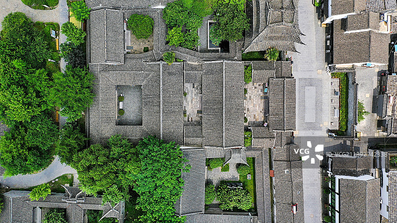 古代快递，江苏省扬州市高邮市-盂城驿，始建于明洪武八年，全国规模最大、保存最完好的古代驿站图片素材