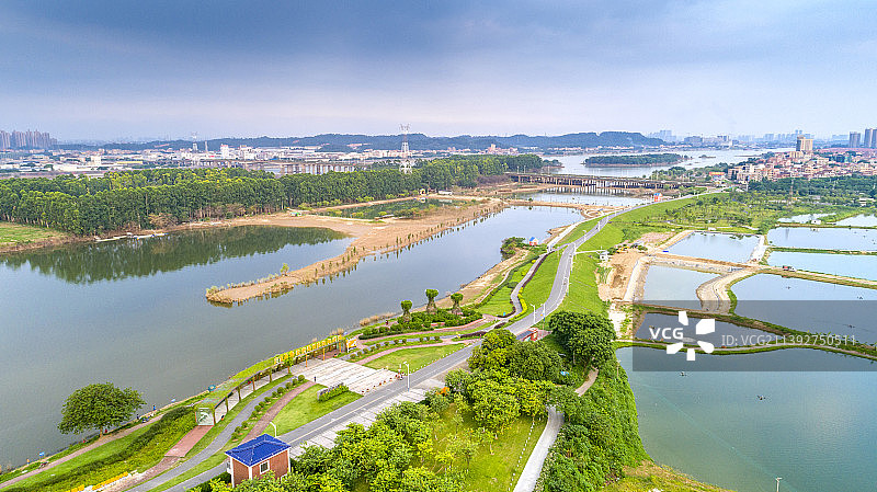 佛山市金沙岛国家湿地公园图片素材