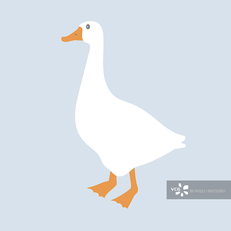 卡通鹅图片素材