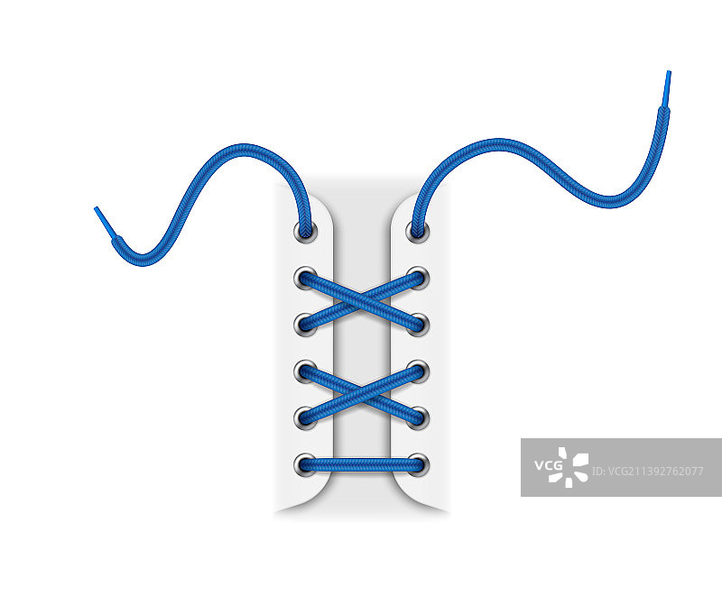 紫色鞋带形状图片素材