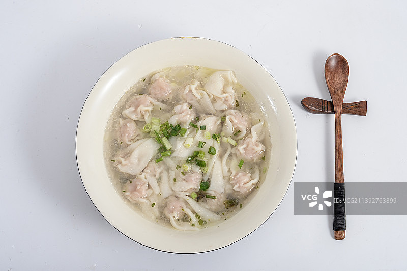 玉米鲜肉馄炖图片素材