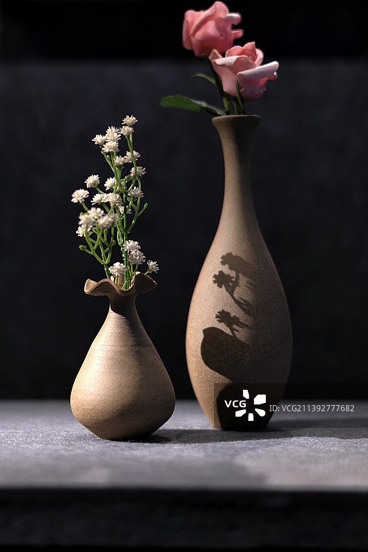 花瓶插花静物图片素材