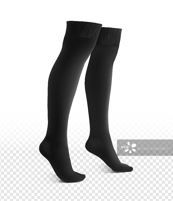 女士腿上的女士袜子插画素材图片素材